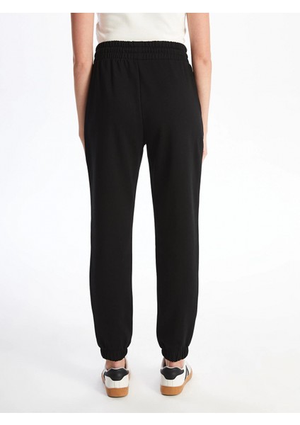 Xsıde Siyah Kadın Beli Lastikli Düz Jogger Eşofman Altı fırsatları