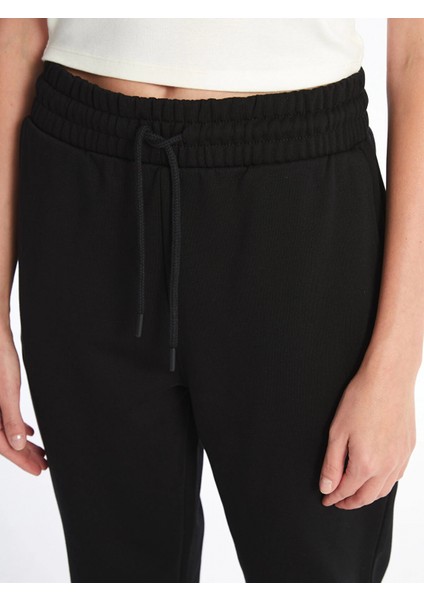 Xsıde Siyah Kadın Beli Lastikli Düz Jogger Eşofman Altı indirimleri