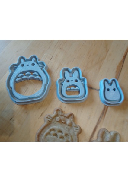 Yeni Totoro, Chu ve Chibi Kurabiye Kalıbı T2759266