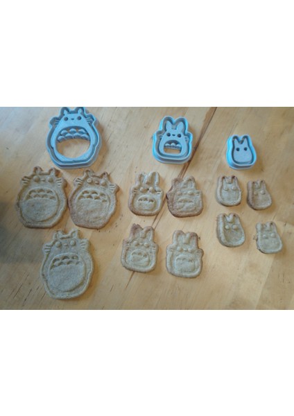 Yeni Totoro, Chu ve Chibi Kurabiye Kalıbı T2759266 fiyatları