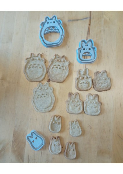 Yeni Totoro, Chu ve Chibi Kurabiye Kalıbı T2759266 modelleri