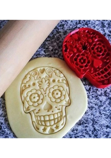 Yeni Meksika Kafatası Kurabiye Kesici, Kurabiye Kalıbı T2938190