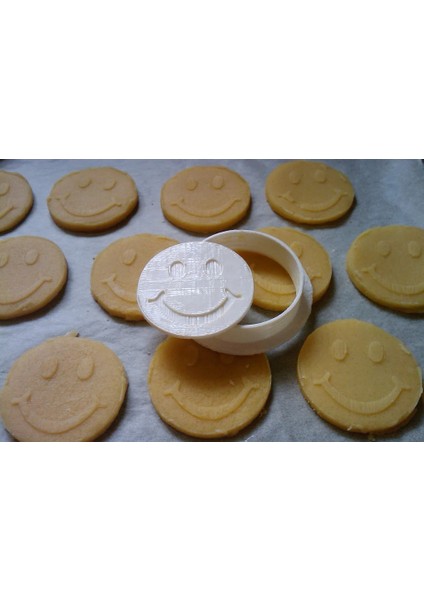 Yeni Smiley Kurabiye Kalıbı T32431
