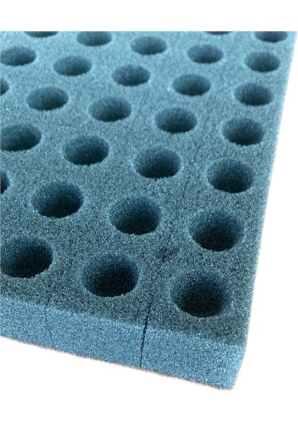Tohum Çimlendirme Süngeri 100 Gözlü – 25×25×3 cm Oyuklu Siyah