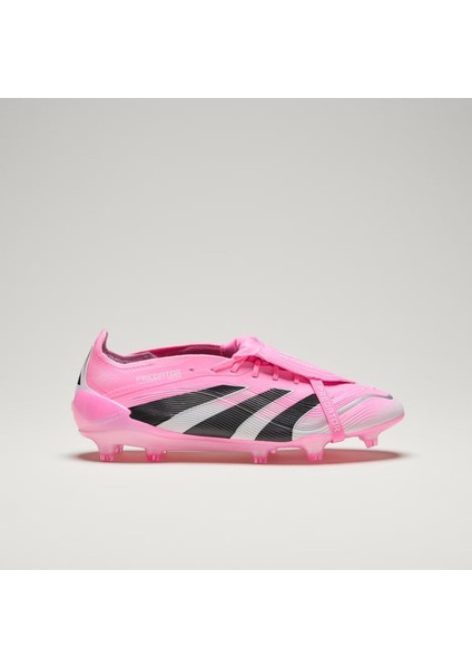 Predator Elite Fold Over Tongue Erkek Pembe Çim Saha Kramponu.-