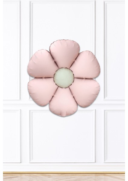 3lü Bohem Papatya Folyo Balon Seti Retro Krem Kahve Pembe Papatya Balonlar fırsatları