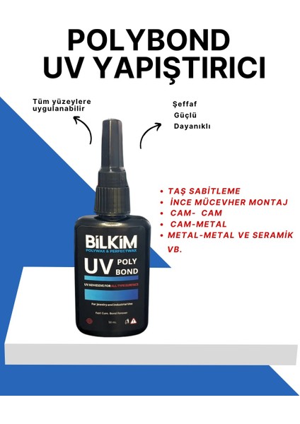 Polybond Uv Yapıştırıcı 50ML