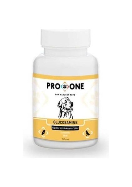 Proone Eklem Sağlığı Güçlendirici Glukozamin Destekli Köpek Tableti 75 Adet - Petshopundan