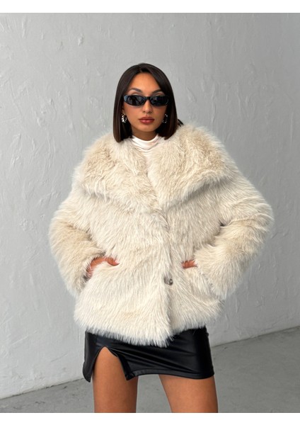 Kadın Suni Kürklü Ceket modelleri