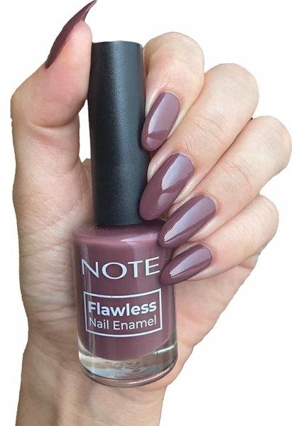 Flawless 083 Grape Mor Oje 10 ml – Tek Kat Örtücülük, Yoğun Parlaklık ve Hızlı Kuruyan Fırça fırsatları