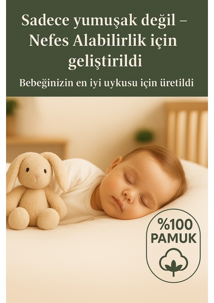 %100 Pamuklu Lastikli Penye Bebek Çarşafı | Park Yatak | 60X120 | 70X110 | 70X120 | 70X130 | 70X140| modelleri
