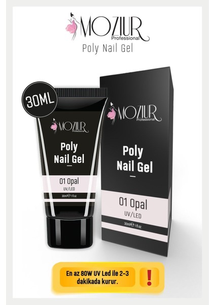 Poly Jel 30ml Opal (rakı Beyazı) fırsatları