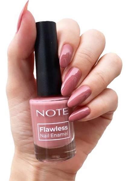 Flawless 65 Velvet Pembe Oje – Tek Kat Yüksek Örtücülük, Parlak ve Hızlı Kuruyan Formül fırsatları