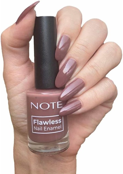 Flawless 67 Antique Rouge Kahverengi Oje – Tek Kat Yüksek Örtücülük, Parlak ve Hızlı Kuruma fırsatları