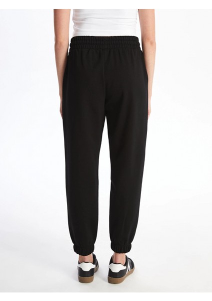 Xsıde Siyah Kadın Beli Lastikli Düz Jogger Eşofman Altı fırsatları