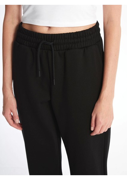 Xsıde Siyah Kadın Beli Lastikli Düz Jogger Eşofman Altı indirimleri