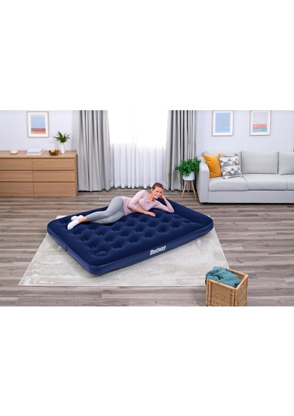 Queen Şişirilebilir Yatak, Entegre Ayak Pompalı 2,03 M x 1.52 M x 28 cm fiyatları