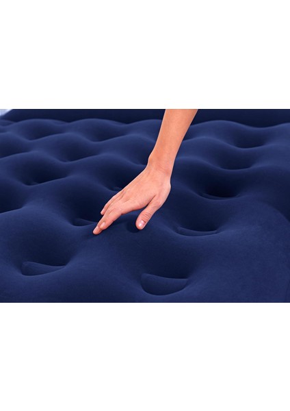 Queen Şişirilebilir Yatak, Entegre Ayak Pompalı 2,03 M x 1.52 M x 28 cm indirimleri