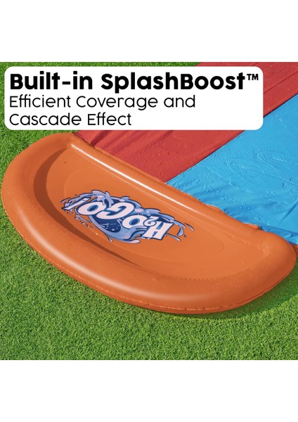 H2OGO! Tsunami Splash Ramp Çift Kaydırak 488 cm fırsatları