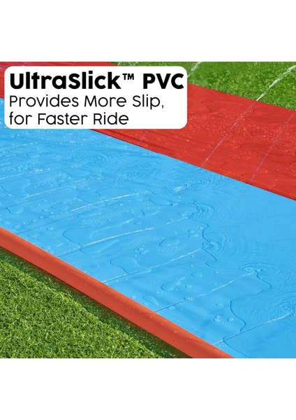 H2OGO! Tsunami Splash Ramp Çift Kaydırak 488 cm indirimleri