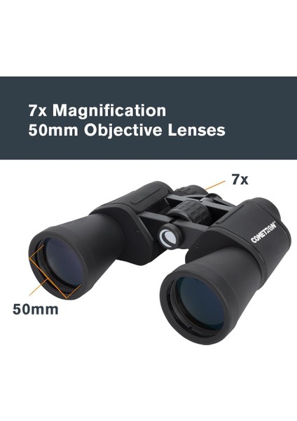 71198 7X50 Cometron Dürbün Siyah fiyatları