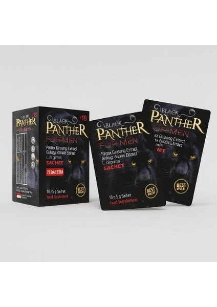 For Men – Ginseng & Ginkgo Ekstraktlı Takviye Edici Gıda | 10 x 5 G Sachet