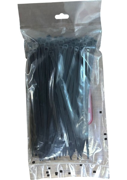Kablo Bağı Cırt Kelepçe 4.8X200 mm Siyah 100 Adet Fiyatıdır fiyatları