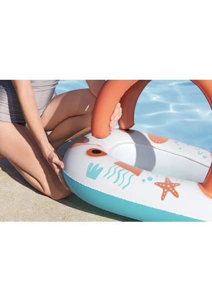 Gölgeli Konfor Peluş Bebek Teknesi 33 x 26 Inç Veya 84 x 67 cm indirimleri