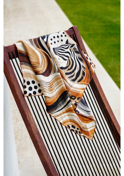 Wild Duality %100 Ipek Saten Kadın Fular fiyatları