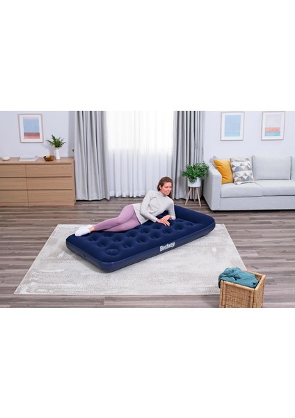 1.88 M x 99 cm x 28 cm Büyük Şişirilebilir Yatak, Iki Entegre Ayak Pompası ile fiyatları