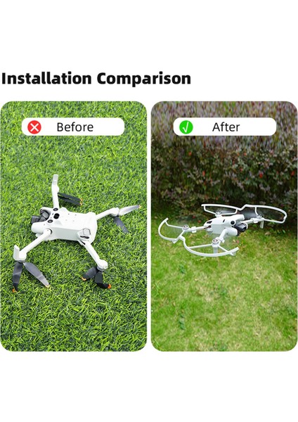 Djı Mini 4 Pro Propeller Koruma Bıçağı Tampon Halka Dron Aksesuarları (Yurt Dışından)