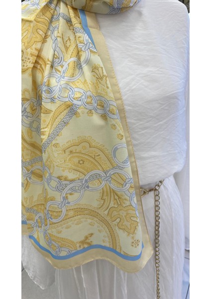 Etnik Zincir Desenli Şal fiyatları