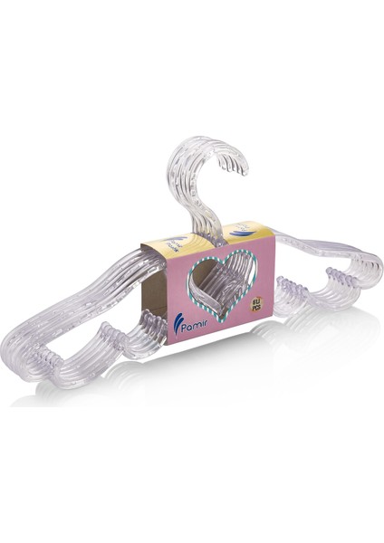 24 Adet Melek Kristal Askı Şeffaf Elbise Askısı modelleri