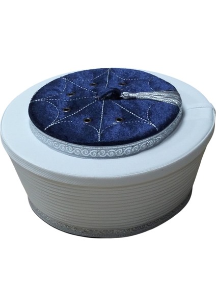 Lüks Lacivert Başkan Sarık Cami Sarığı Imam Sarığı S081 fiyatları