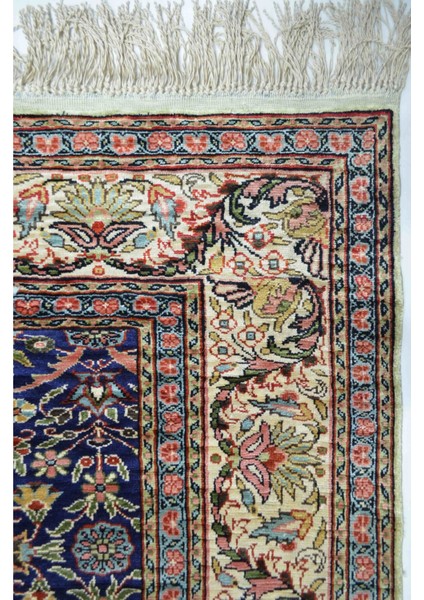 Saf Ipekten El Dokuma Yedi Dağın Çiçeği Desenli Kayseri Halısı 119X176 cm (2.09 M²) indirimleri