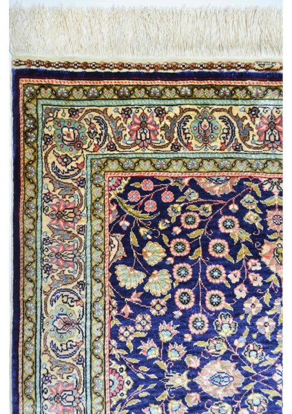 Saf Ipekten El Dokuma Kayseri Halısı Yolluk 87X218 cm (1.9 M²) indirimleri