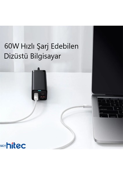 3 Paket 6A 60W Type-C To Type-C Örgülü Hızlı Data ve Şarj Kablosu 1 Metre K291 fırsatları