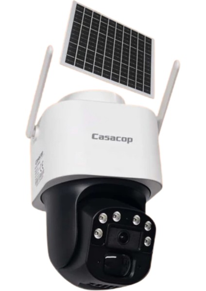 Q9 4mp Sim Kartlı Solar Kablosuz Güvenlik Kamerası