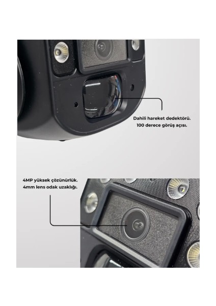 Q9 4mp Sim Kartlı Solar Kablosuz Güvenlik Kamerası modelleri