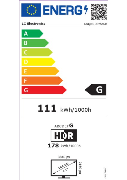 65QNED9MA6B 65'' 165 Ekran Uydu Alıcılı 4K Ultra HD webOS QNED TV