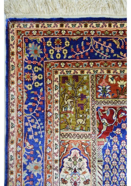 Saf Ipekten El Dokuma Namazlık Kayseri Halısı 78X116 cm (0.90 M²) fırsatları