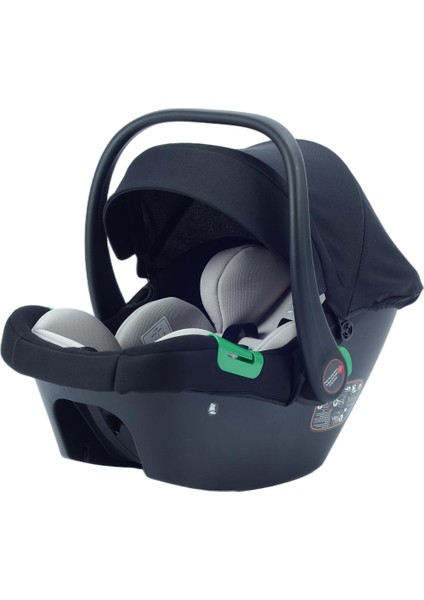 Luxury I-Size Travel Sistem Bebek Arabası 3 In 1 Siyah Silver fırsatları