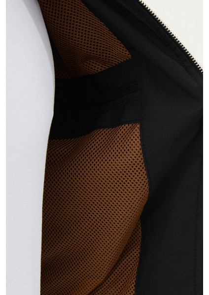 Düz Siyah Slim Fit Hakim Yaka Erkek Mont indirimleri