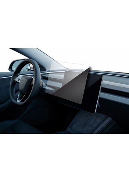Tesla Model Y Juniper Uyumlu 2025 2026 Model Audio Multiemdya Mat Görünüm 9h Nano Ekran Koruyucu Mat