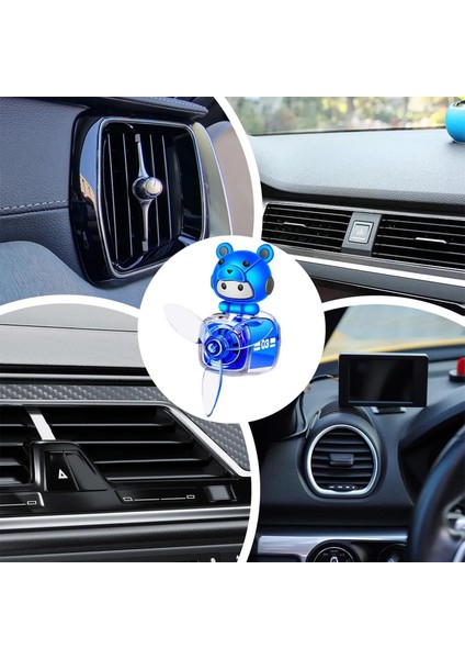 Pervaneli Klima Süsü Oto Koku Klipsi Uçaklı Mavi Pilot Hava Ferahlatıcı Maskot modelleri