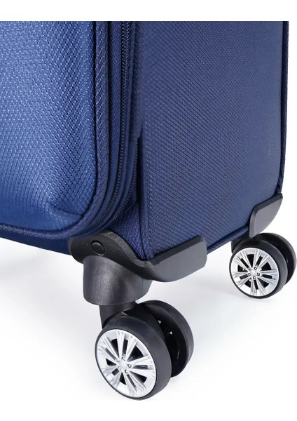 Valiz Büyük Boy WX-3001 Model Vita Serisi Büyük Boy Lacivert Kumaş Valiz fırsatları