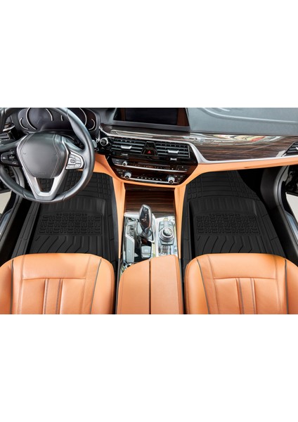 Bütün Araçlara Uyumlu Universal Araç Paspas 5 Parça Tam Set 3D Derin Havuzlu(5 Renk Opsiyonlu) indirimleri