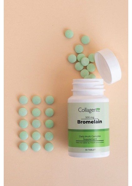 Bromelain 500 Mg Takviye Edici Gıda 30 Tablet fiyatları