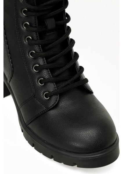 318600.Z 5pr Siyah Kadın Topuklu Bot