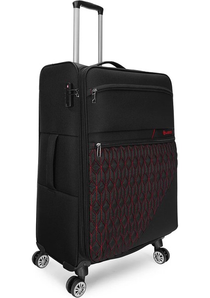 Valiz Büyük Boy WX-3001 Model Vita Serisi Büyük Boy Siyah Kumaş Valiz fiyatları